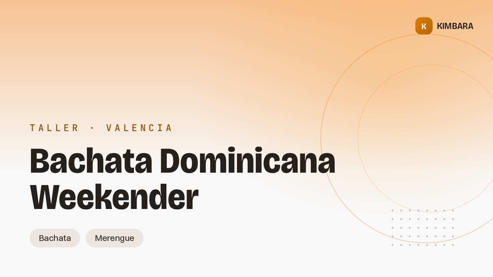 Bachata Dominicana Weekender